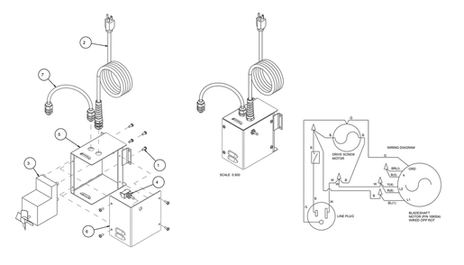 Part Location Diagram of 153419 MK Diamond Cord, Ac Power 120v (16/3 Sjtw